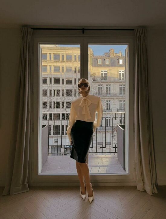 Imagem de Saia Clarisse Preta Cloude